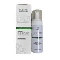 Sữa Rửa Mặt Sclean Natural Foam Cleanser SH Sohan Giúp Làm Sạch Sâu, Dưỡng Ẩm, Thông Thoáng Lỗ Chân Lông